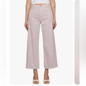 NWT- RAG & BONE Women's Andi Wide-Leg Ankle Jeans Lavender